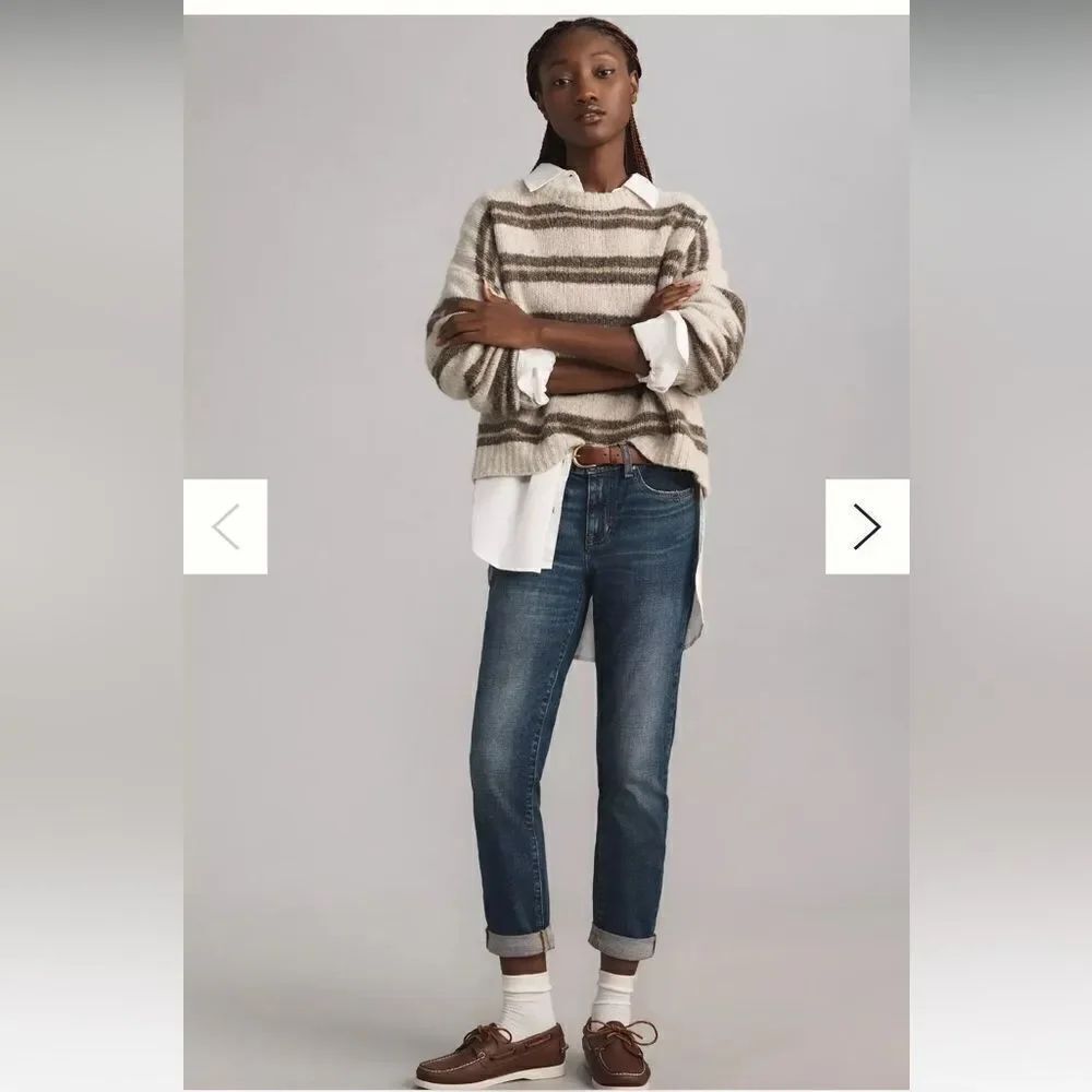 Frame Denim "Le Garcon" Straight Leg Ankle Boyfriend Jeans NWT